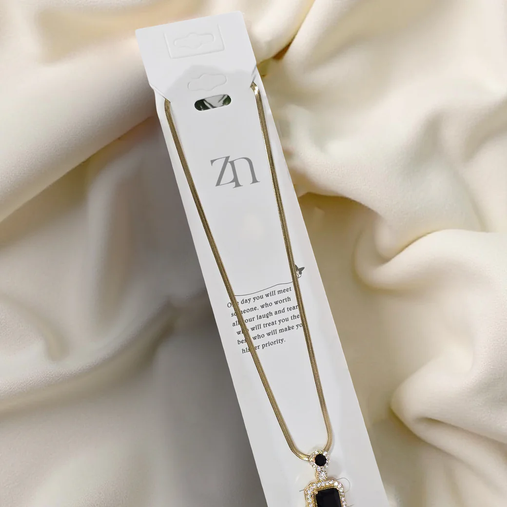 Royal Obsidian Necklace