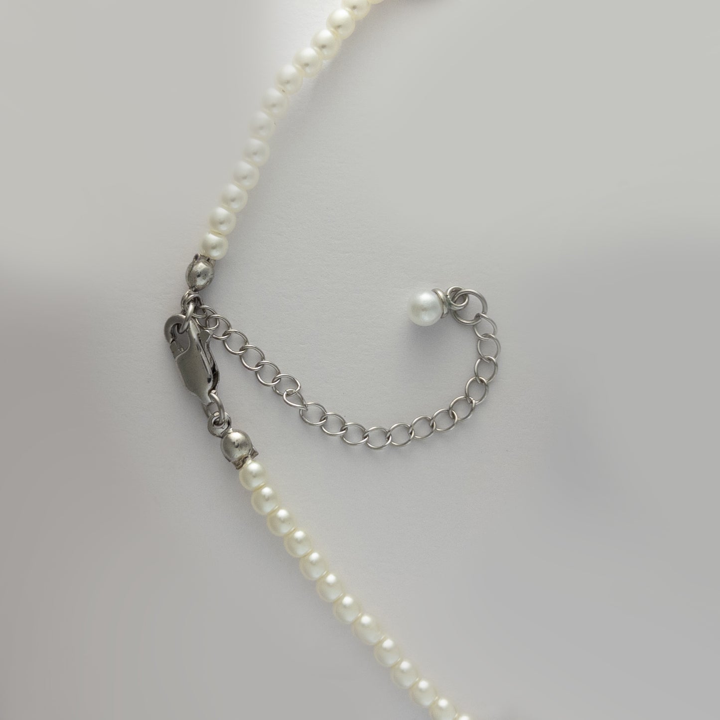 Pearl Leaf Grace Necklace