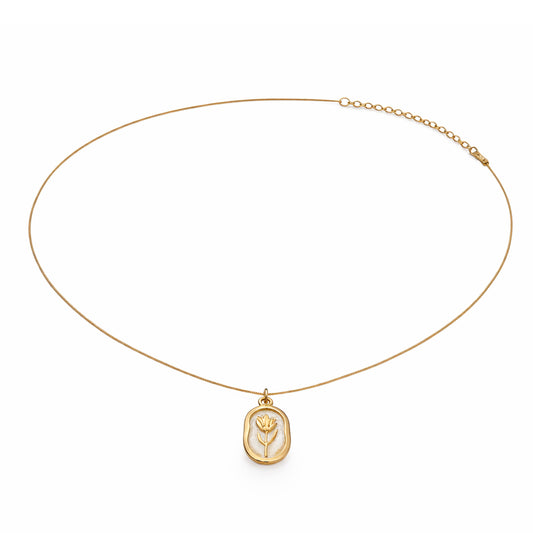 Aurora Rose Emblem Pendant