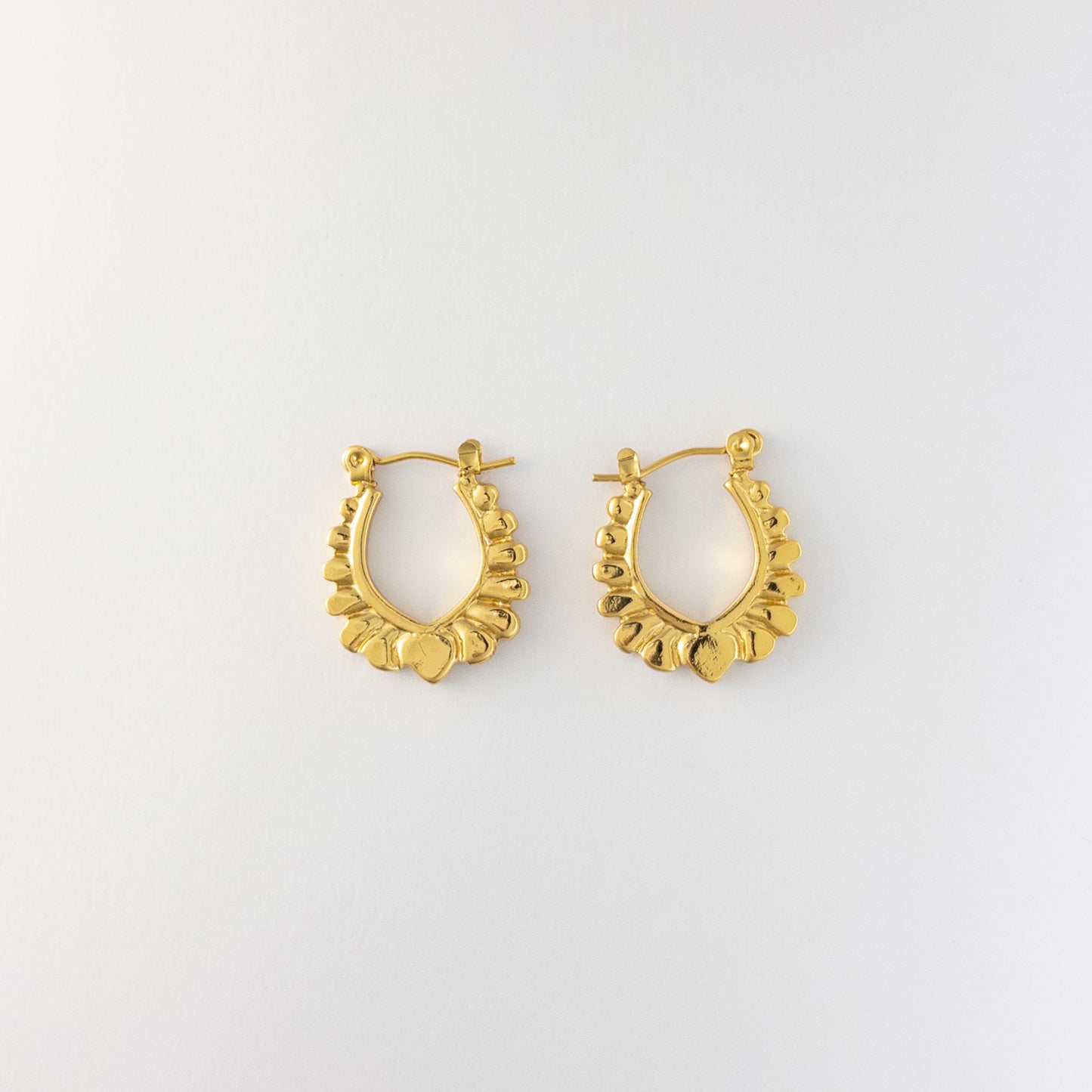 Heart-Petal Inspired Hoop