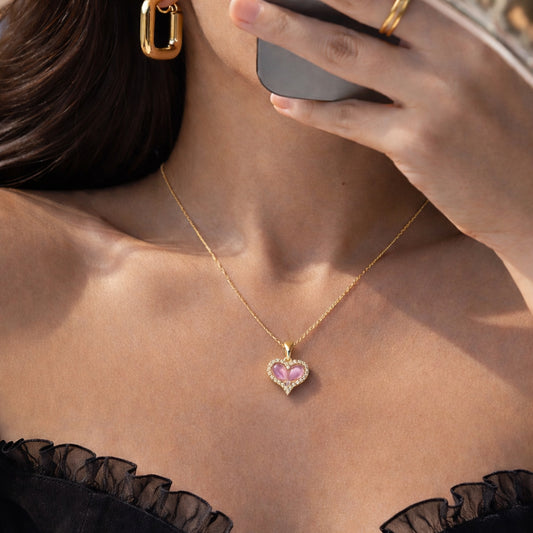 Blushheart Pendant