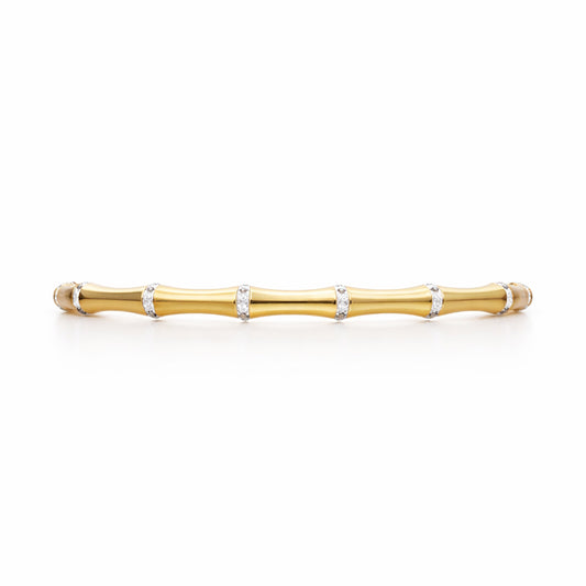 Celeste Bamboo Diamond Cuff