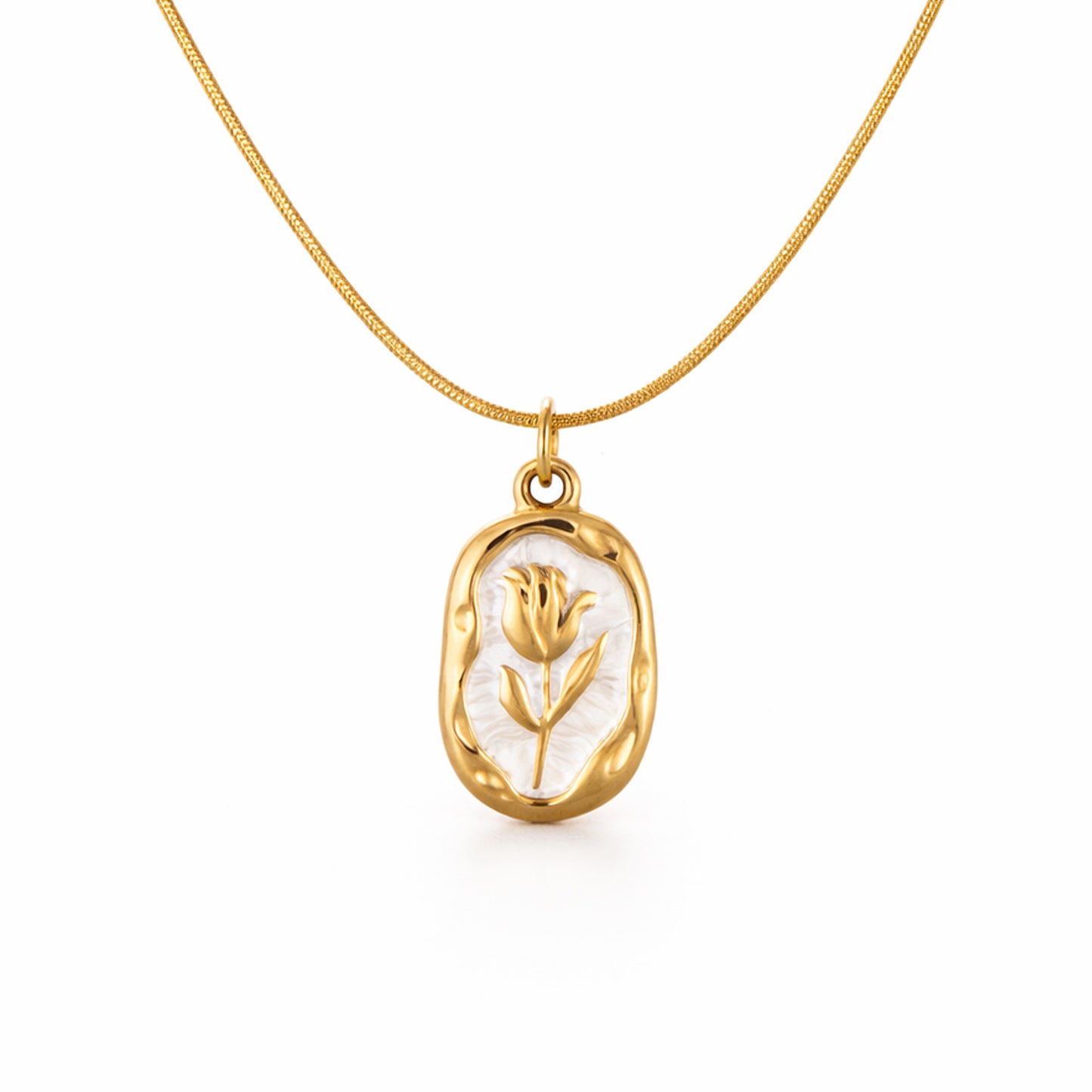 Aurora Rose Emblem Pendant