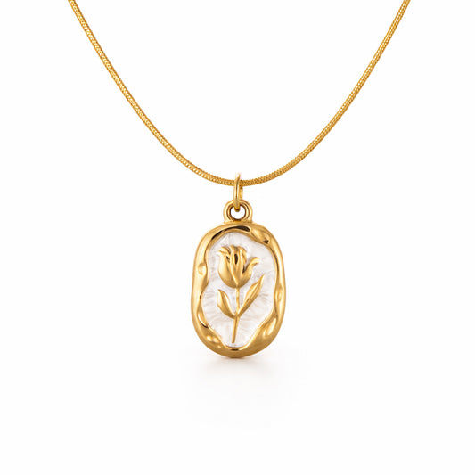 Aurora Rose Emblem Pendant