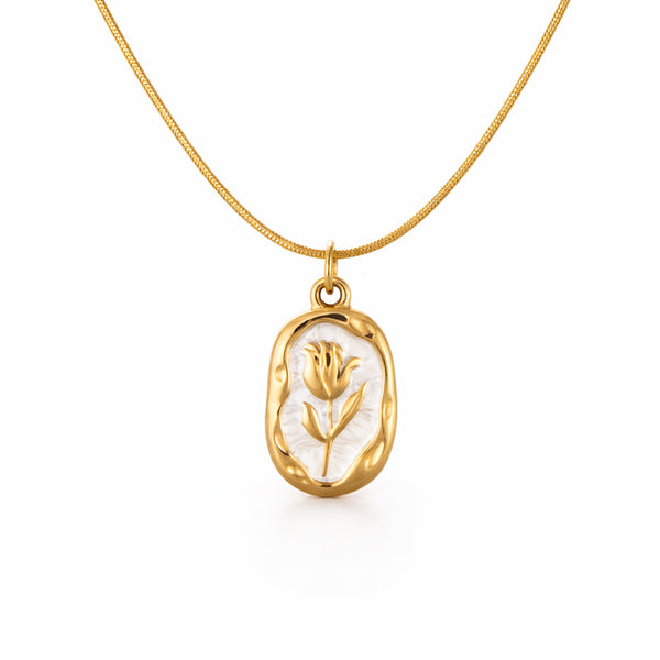 Aurora Rose Emblem Pendant