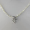 Pearl Leaf Grace Necklace