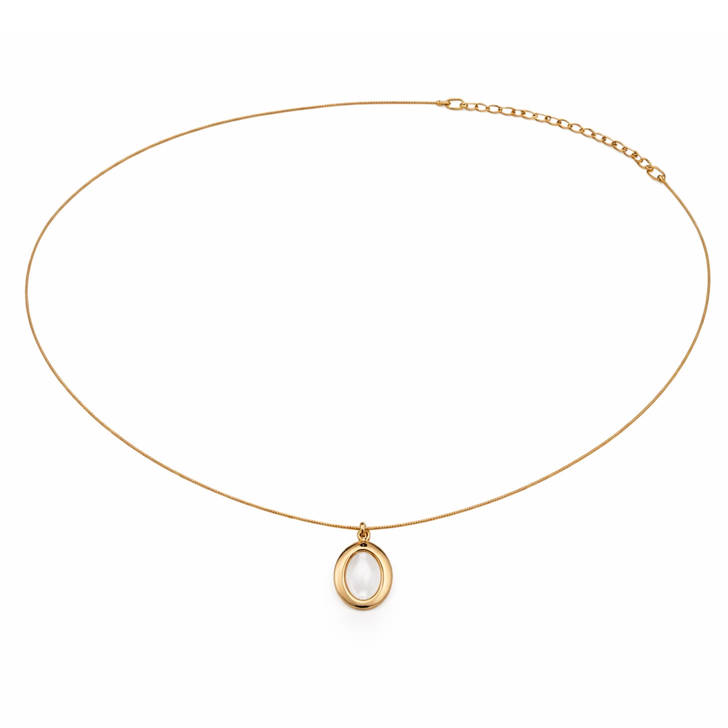 Lumière Oval Elegance Necklace