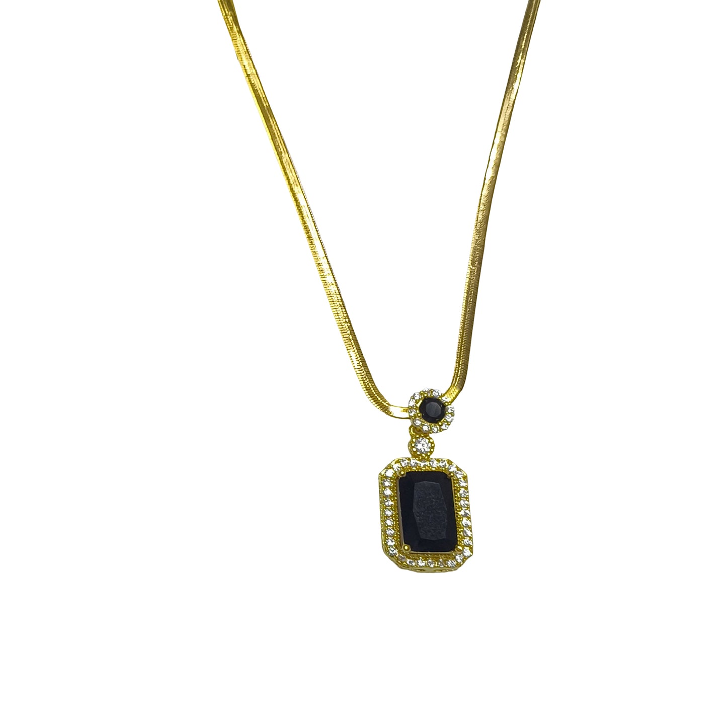Royal Obsidian Necklace