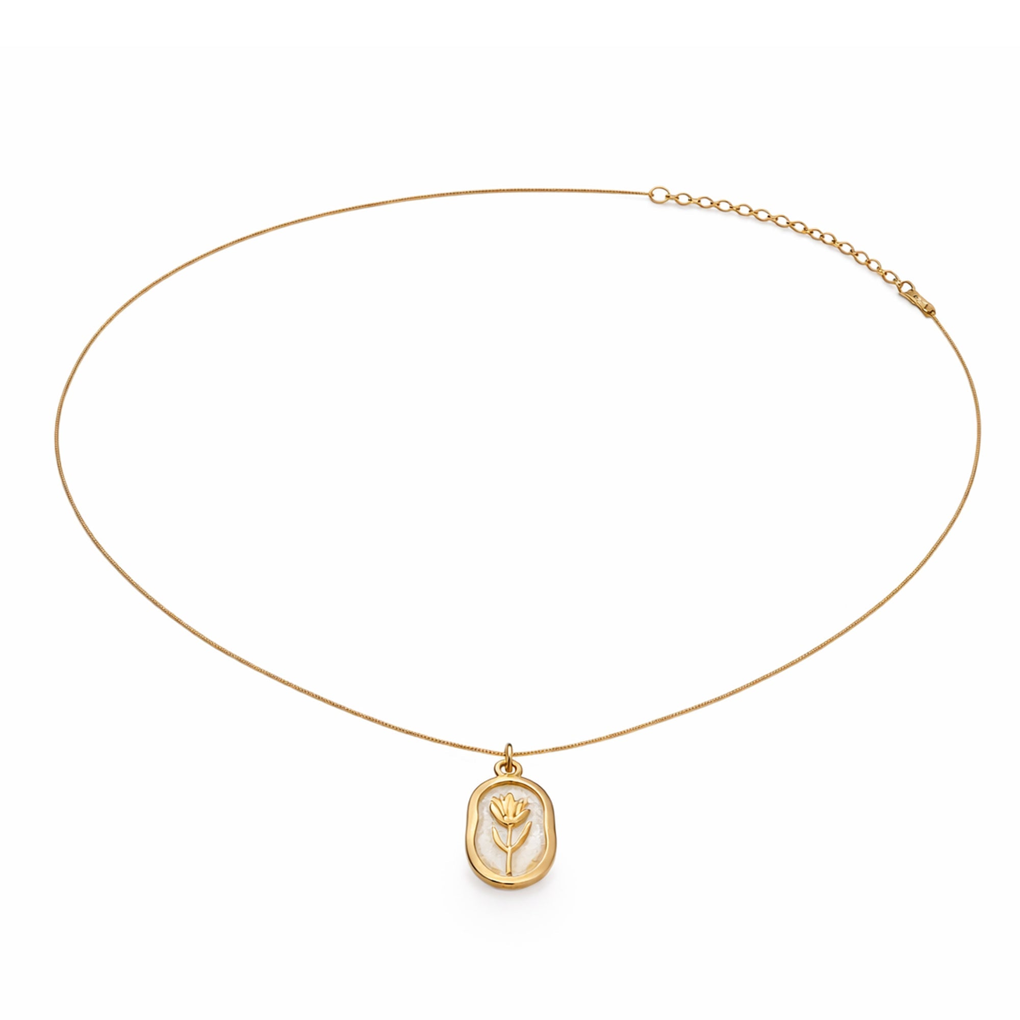 Aurora Rose Emblem Pendant