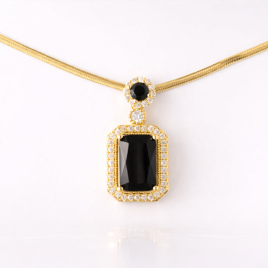 Royal Obsidian Necklace