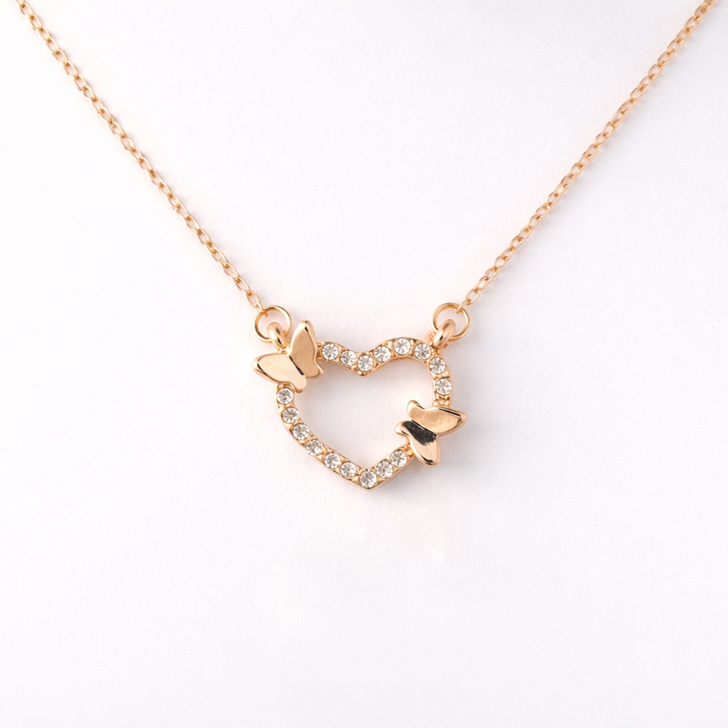 Rosé Flutter Pendant