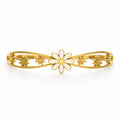 Daisy Glow Gold Bangle