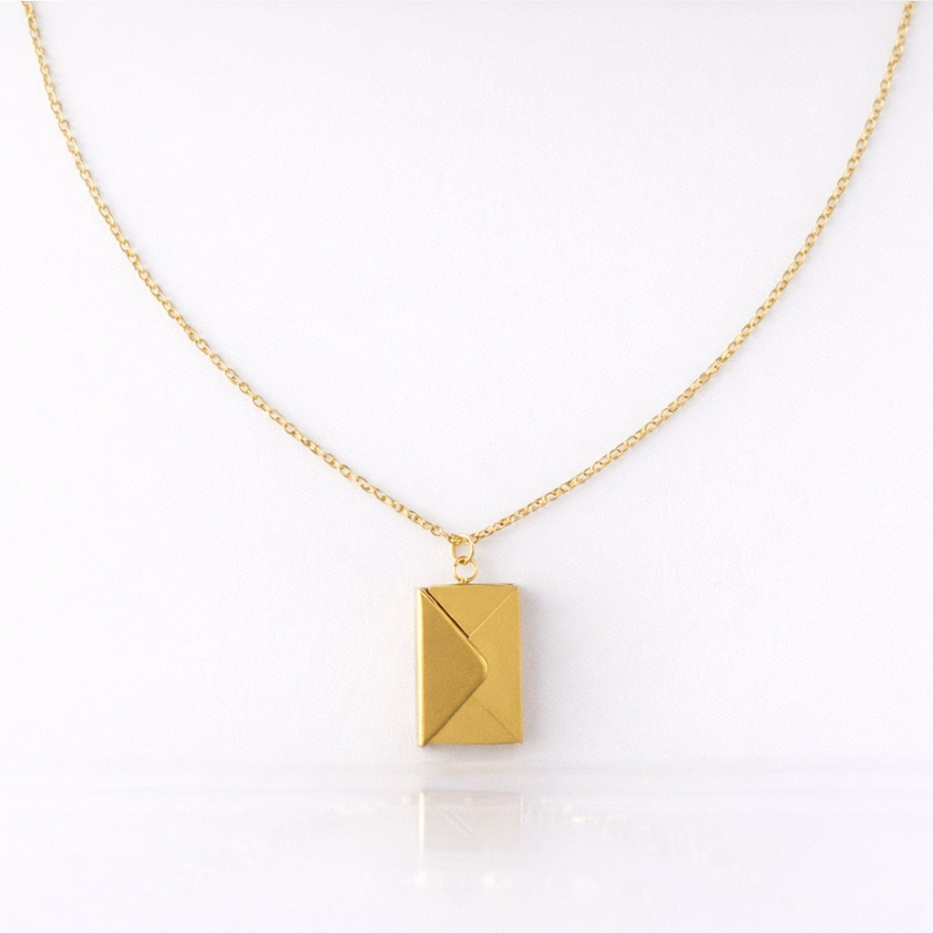 Love Note Gold Secret Locket