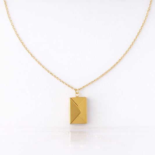 Love Note Gold Secret Locket