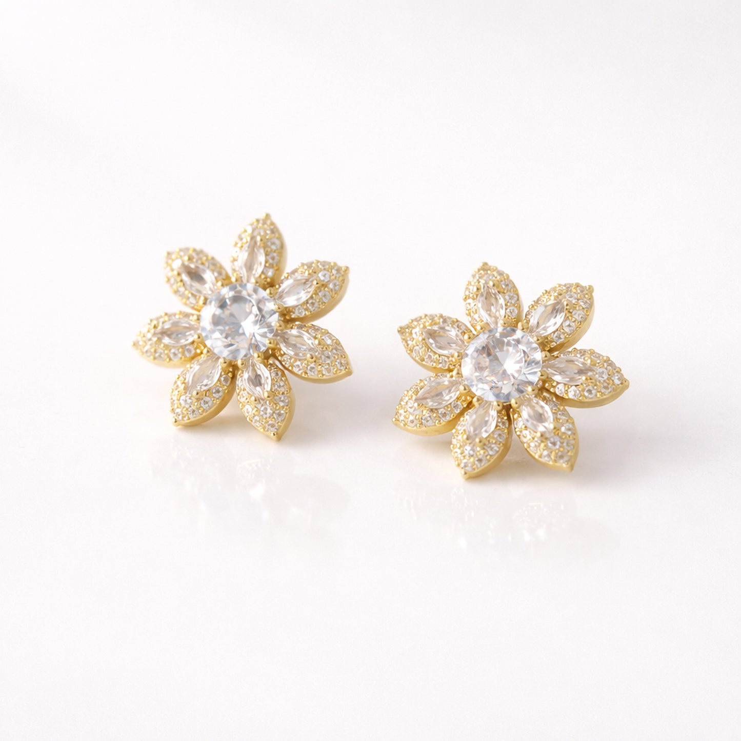 Celestia Flora Sparkle Studs