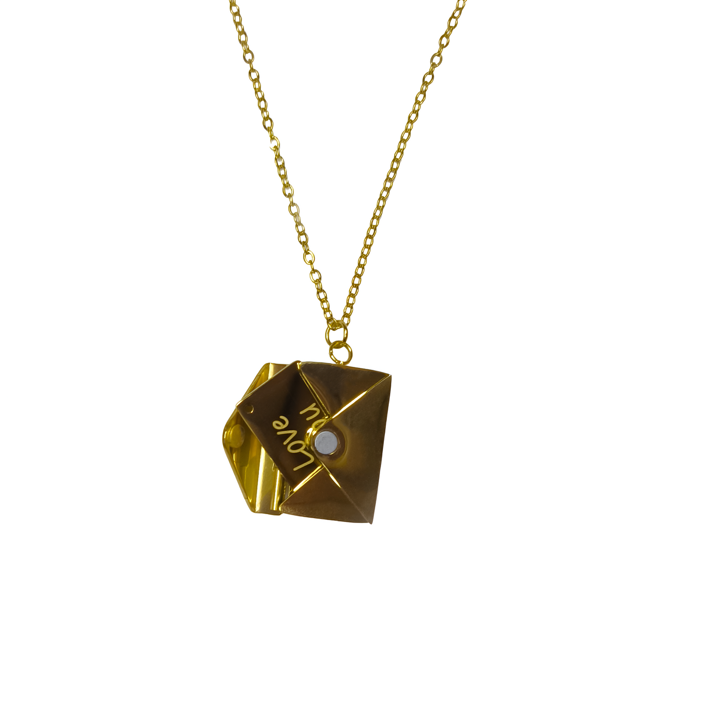 Love Note Gold Secret Locket