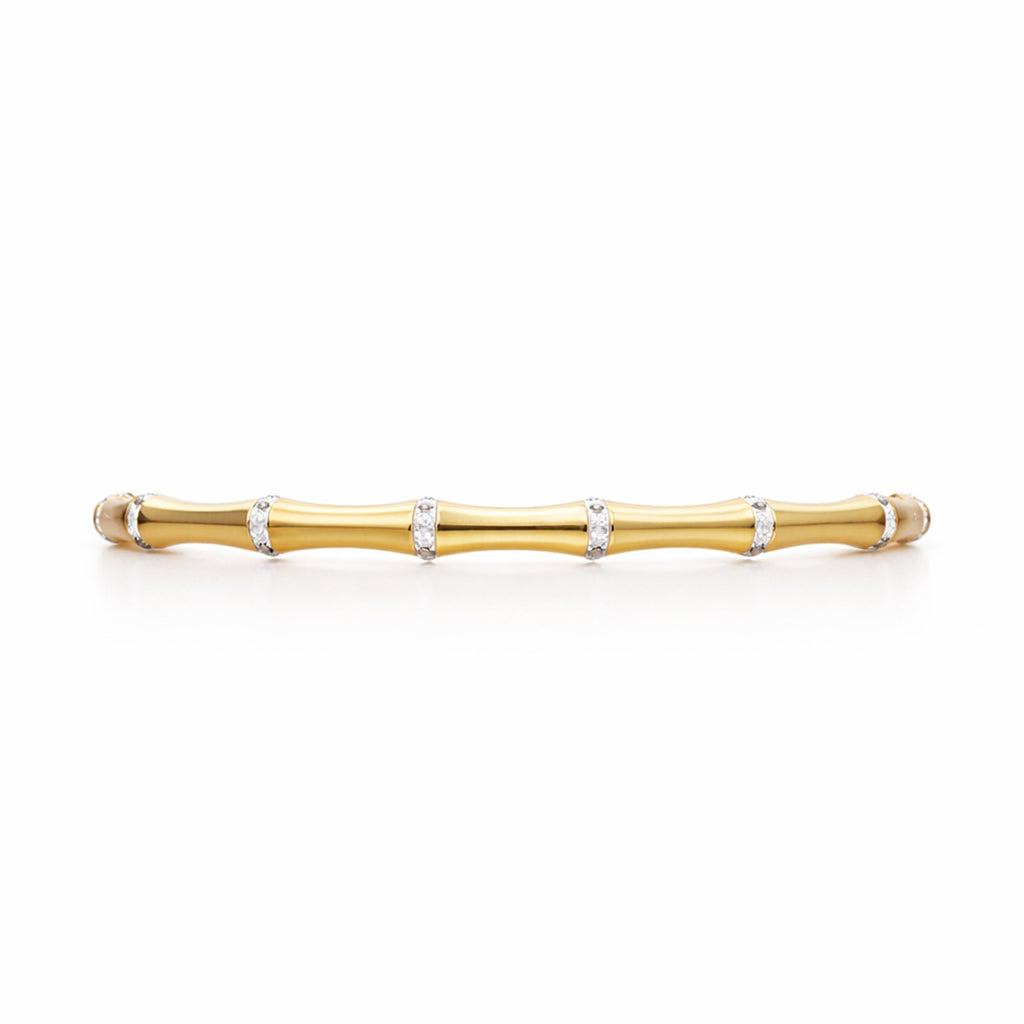 Celeste Bamboo Diamond Cuff