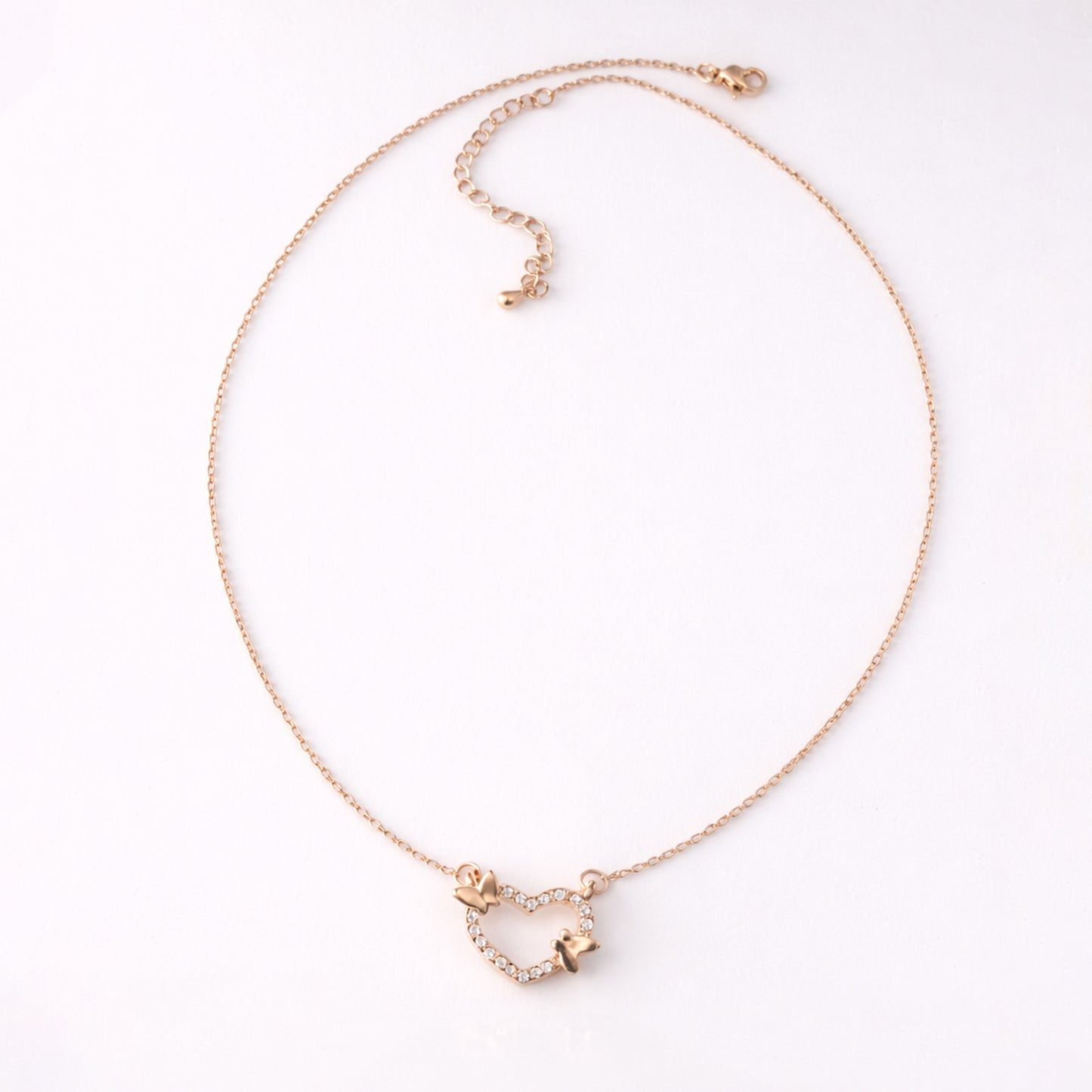 Rosé Flutter Pendant