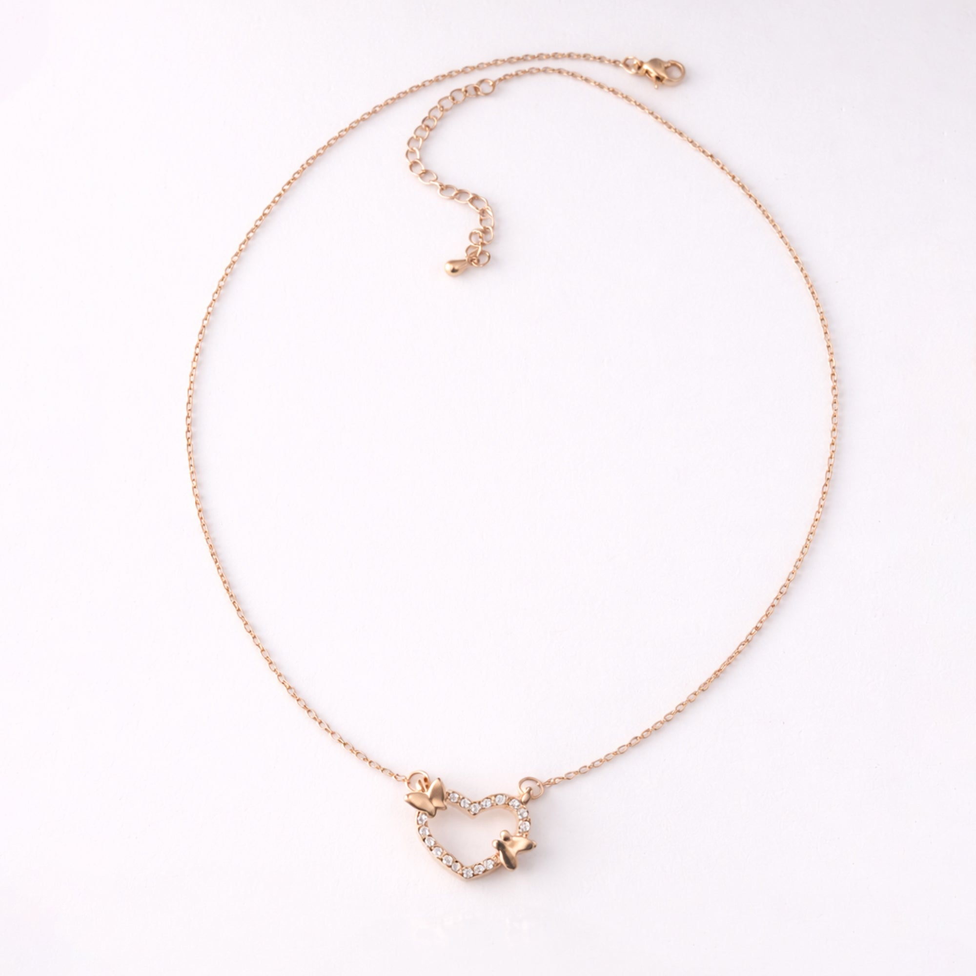 Rosé Flutter Pendant