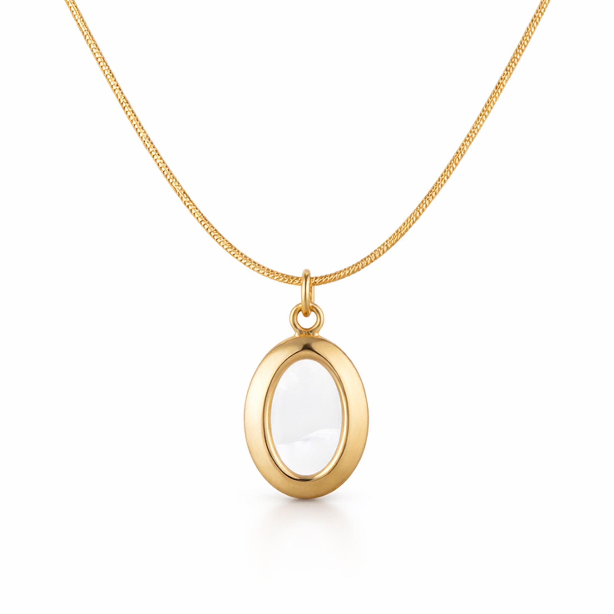 Lumière Oval Elegance Necklace