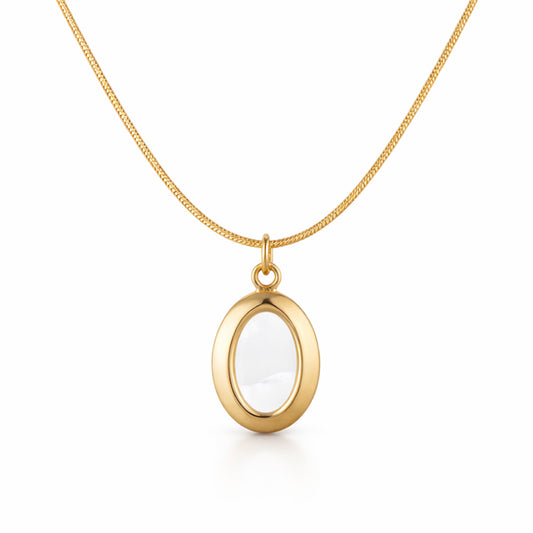 Lumière Oval Elegance Necklace