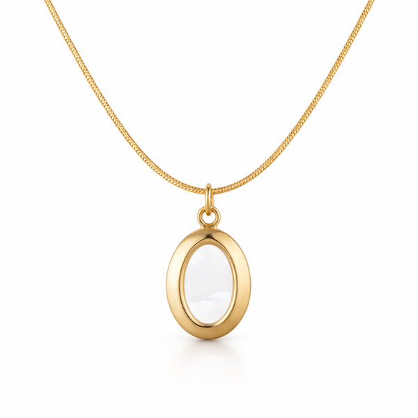 Lumière Oval Elegance Necklace