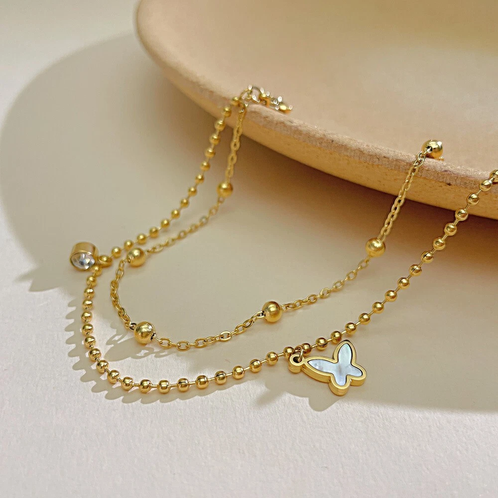 Butterfly Charm Bracelet